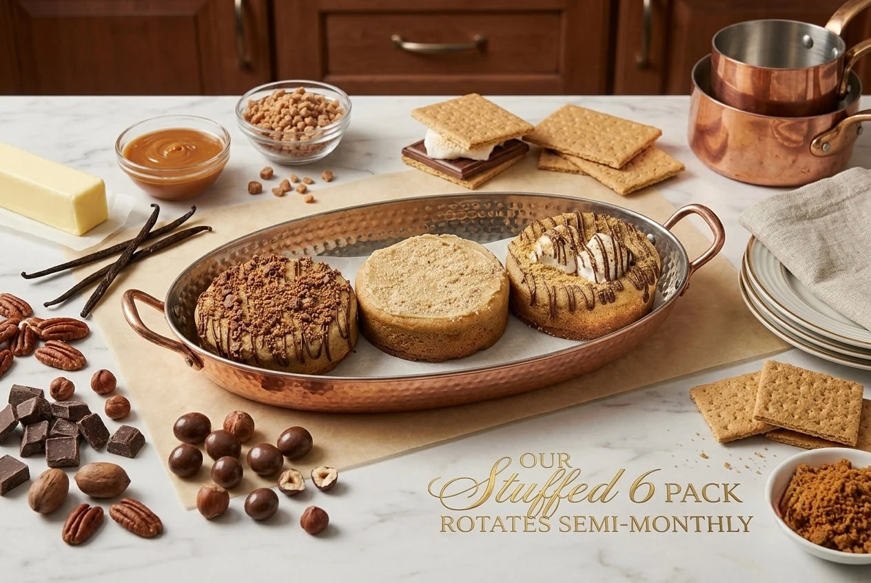 Stuffed 6 Pack (Flavors rotate monthly)